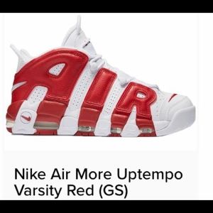 Air More Uptempo Varsity Red GS